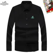 HERMES shirts for HERMES long sleeved shirts for men #A57820