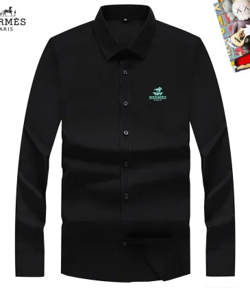 HERMES shirts for HERMES long sleeved shirts for men #A57820
