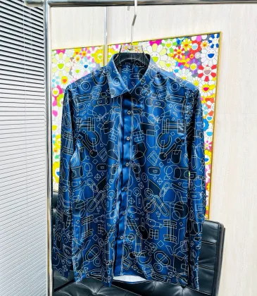 HERMES shirts for HERMES long sleeved shirts for men #A58456