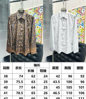 HERMES shirts for HERMES long sleeved shirts for men #A58479