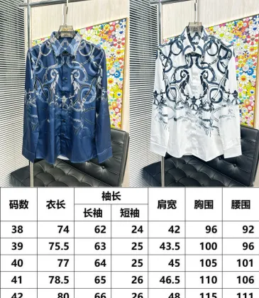 HERMES shirts for HERMES long sleeved shirts for men #A58481