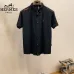 HERMES shirts for HERMES short sleeved shirts for men #A61464
