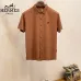 HERMES shirts for HERMES short sleeved shirts for men #A61464