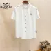 HERMES shirts for HERMES short sleeved shirts for men #A61464