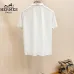 HERMES shirts for HERMES short sleeved shirts for men #A61464