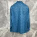 Louis Vuitton Monogram long sleeve shirt Black/Blue/White #9999938390