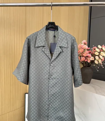 Louis Vuitton Shirts for Louis Vuitton Short sleeve shirts for men #A40225