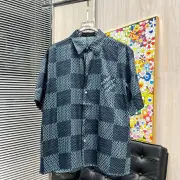 Louis Vuitton Shirts for Louis Vuitton Short sleeve shirts for men #A53166