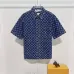 Louis Vuitton Shirts for Louis Vuitton Short sleeved shirts for men #A64630
