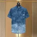 Louis Vuitton Shirts for Louis Vuitton Short sleeved shirts for men #A64849