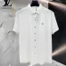 Louis Vuitton Shirts for Louis Vuitton Short sleeved shirts for men #A65071