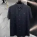 Louis Vuitton Shirts for Louis Vuitton Short sleeved shirts for men #A65071