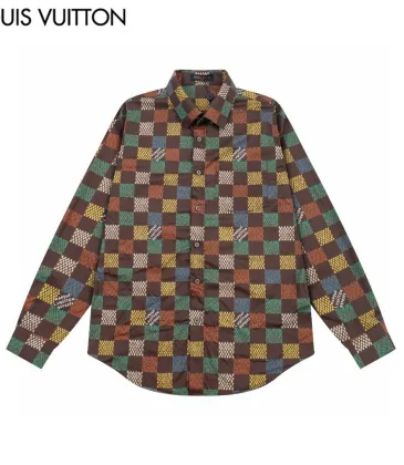 Louis Vuitton Shirts for Louis Vuitton long sleeved shirts for men #A43991