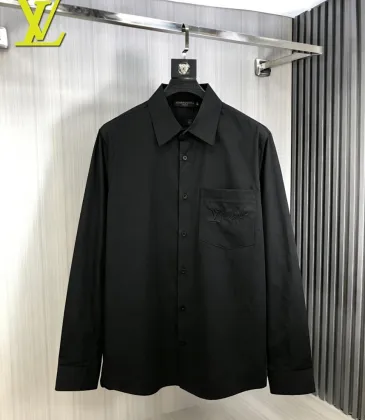 Louis Vuitton Shirts for Louis Vuitton long sleeved shirts for men #A63249
