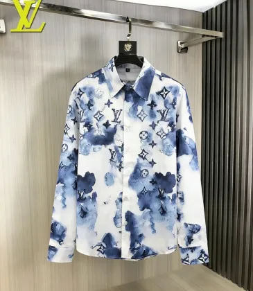 Louis Vuitton Shirts for Louis Vuitton long sleeved shirts for men #A63251