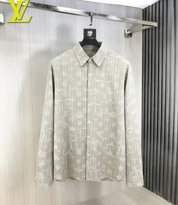 Louis Vuitton Shirts for Louis Vuitton long sleeved shirts for men #A63262