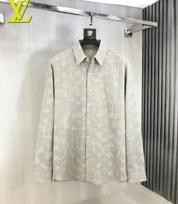 Louis Vuitton Shirts for Louis Vuitton long sleeved shirts for men #A63263