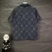Louis Vuitton Shirts for Louis Vuitton short sleeved shirts for men #A60658