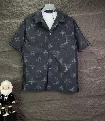 Louis Vuitton Shirts for Louis Vuitton short sleeved shirts for men #A60658 Louis Vuitton Shirts for Louis Vuitton short sleeved shirts for men #A60658