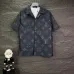 Louis Vuitton Shirts for Louis Vuitton short sleeved shirts for men #A60658