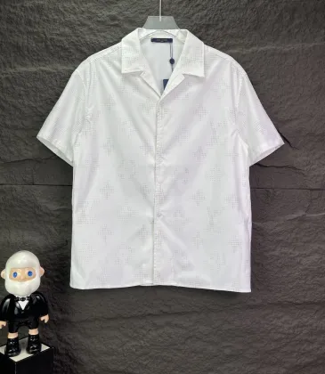 Louis Vuitton Shirts for Louis Vuitton short sleeved shirts for men #A60659 Louis Vuitton Shirts for Louis Vuitton short sleeved shirts for men #A60659
