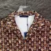 Louis Vuitton Shirts for Louis Vuitton short sleeved shirts for men #A60661