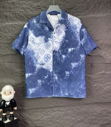 Louis Vuitton Shirts for Louis Vuitton short sleeved shirts for men #A60662 Louis Vuitton Shirts for Louis Vuitton short sleeved shirts for men #A60662