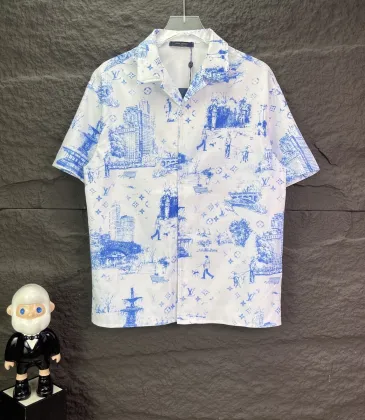 Louis Vuitton Shirts for Louis Vuitton short sleeved shirts for men #A60673 Louis Vuitton Shirts for Louis Vuitton short sleeved shirts for men #A60673