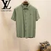 Louis Vuitton Shirts for Louis Vuitton short sleeved shirts for men #A61461