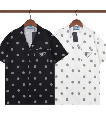 Prada Shirts for Prada Short-Sleeved Shirts For Men #999923696