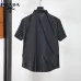 Prada Shirts for Prada Short-Sleeved Shirts For Men #A61456