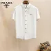 Prada Shirts for Prada Short-Sleeved Shirts For Men #A61462