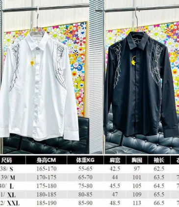 Alexander McQueen Shirts for Alexander McQueen Long-Sleeved Shirts for men #A58450