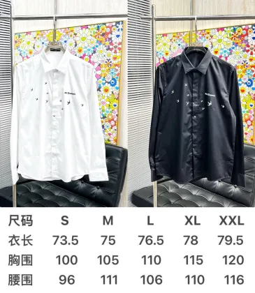 Alexander McQueen Shirts for Alexander McQueen Long-Sleeved Shirts for men #A58452