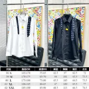 Neil barrett Shirts for Neil barrett Long-Sleeved Shirts for men #A58453