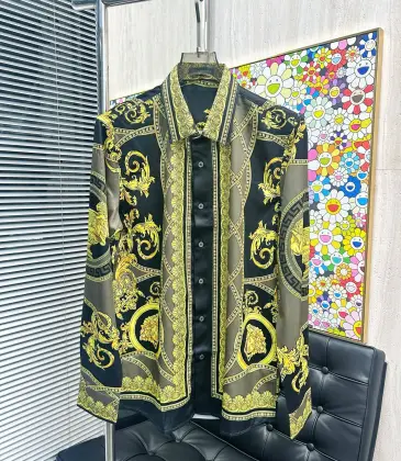 Versace Shirts for Versace Long-Sleeved Shirts for men #A55468