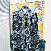 Versace Shirts for Versace Long-Sleeved Shirts for men #A58458