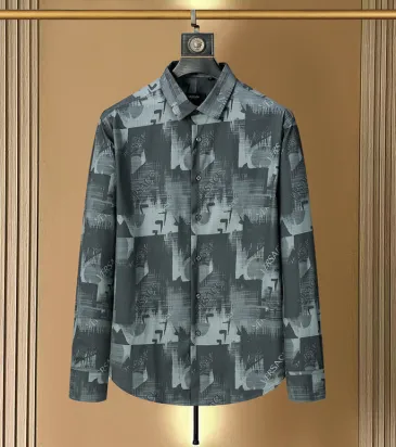 Versace Shirts for Versace Long-Sleeved Shirts for men #A64848