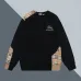 Burberry Beige/Black Sweatshirt With Iconic Check Patchwork And Embroidered Logo #A54281