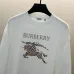 Burberry White/Black Sweatshirt With Classic Equestrian Knight Logo And Brand Name #A54394