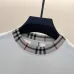 Burberry White/Black Sweatshirt With Signature Check Collar And Brand Logo Detailing #A54395