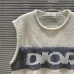 Dior short sleeve sweater White/Navy #A23153