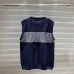 Dior short sleeve sweater White/Navy #A23153