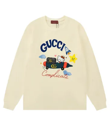  Cream Long - Sleeve Shirt With Hello Kitty Rocket And Brand Elements #A54299