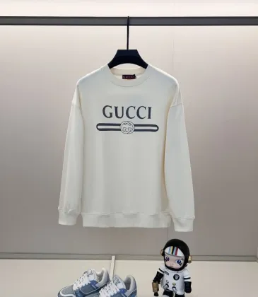  Cream Sweatshirt With Classic Brand Logo And Interlocking G Design #A54418