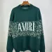 Amiri Sweaters for MEN/Women Black/Blue/Green #A23147