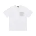 Amiri T-shirts Black/White/Blue #A49395
