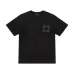 Amiri T-shirts Black/White/Blue #A49395