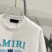 Amiri T-shirts Blue logo #A46857
