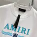 Amiri T-shirts Blue logo #A46857